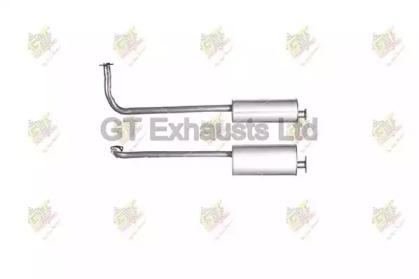GT Exhausts GDU033 Середній глушник вихлопних газів