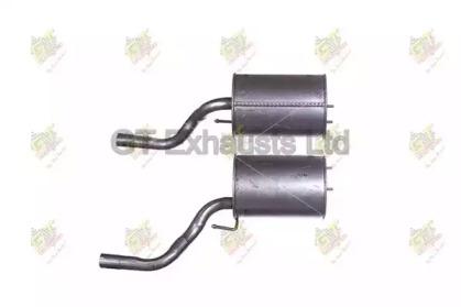 GT Exhausts GDU106 Глушник вихлопних газів кінцевий GT Exhausts GDU106 Глушник вихлопних газів кінцевий