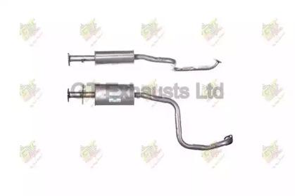 GT Exhausts GDW024 Muffler assy front