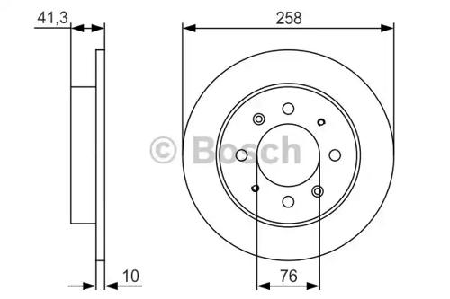 Bosch 0 986 479 S57 Brake disc Bosch 0 986 479 S57 Brake disc