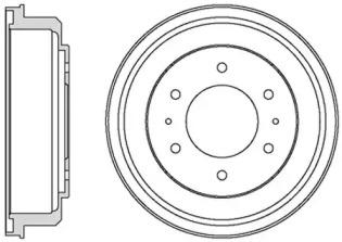 Motaquip VBE638 Bremstrommel Motaquip VBE638 Bremstrommel
