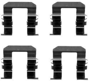 Mintex MBA1704 Монтажний комплект гальмівних колодок Mintex MBA1704 Монтажний комплект гальмівних колодок