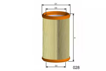 Misfat R341 Air filter