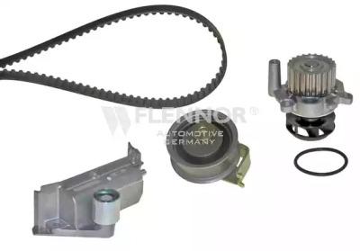 Flennor FP04380V Комплект ременя ГРМ з водяним насосом і роликами Flennor FP04380V Комплект ременя ГРМ з водяним насосом і роликами