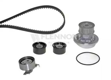 Flennor FP04397V Комплект ременя ГРМ з водяним насосом і роликами Flennor FP04397V Комплект ременя ГРМ з водяним насосом і роликами