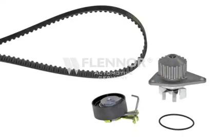 Flennor FP04463V Комплект ременя ГРМ з водяним насосом і роликами
