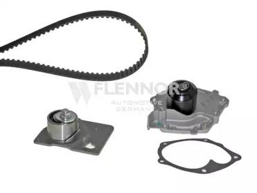Flennor FP04509V Комплект ременя ГРМ з водяним насосом і роликами Flennor FP04509V Комплект ременя ГРМ з водяним насосом і роликами
