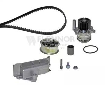 Flennor FP14458V1 Комплект ременя ГРМ з водяним насосом і роликами Flennor FP14458V1 Комплект ременя ГРМ з водяним насосом і роликами