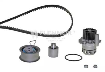 Flennor FP44458V2 Комплект ременя ГРМ з водяним насосом і роликами Flennor FP44458V2 Комплект ременя ГРМ з водяним насосом і роликами