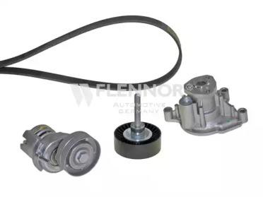 Flennor FP66PK1735 Насос водяной комплект ручейковых ремней Flennor FP66PK1735 Насос водяной комплект ручейковых ремней