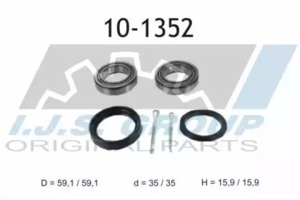 IJS Group 10-1352 Підшипник маточини колеса IJS Group 10-1352 Підшипник маточини колеса