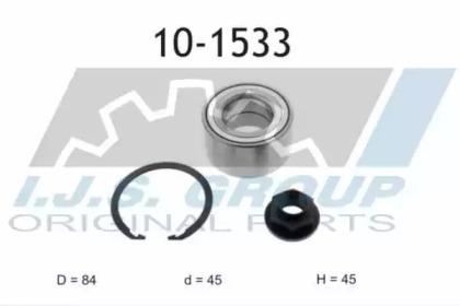 IJS Group 10-1533 Підшипник маточини колеса IJS Group 10-1533 Підшипник маточини колеса