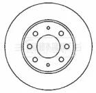 Borg & Beck BBD4356 Диск гальмівний Borg & Beck BBD4356 Диск гальмівний
