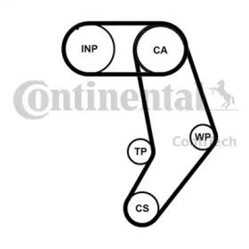 Contitech CT939WP7PRO Kit water pump repai