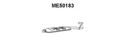 Veneporte ME50183 Muffler assy front Veneporte ME50183 Muffler assy front