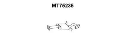 Veneporte MT75235 Muffler assy front Veneporte MT75235 Muffler assy front
