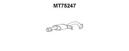 Veneporte MT75247 Muffler assy front Veneporte MT75247 Muffler assy front