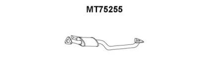 Veneporte MT75255 Muffler assy front Veneporte MT75255 Muffler assy front