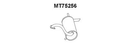 Veneporte MT75256 Schalldaempfer Veneporte MT75256 Schalldaempfer