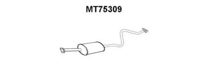 Veneporte MT75309 Muffler assy front
