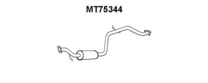 Veneporte MT75344 Muffler assy front Veneporte MT75344 Muffler assy front