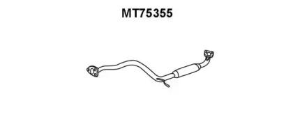Veneporte MT75355 Muffler assy front Veneporte MT75355 Muffler assy front