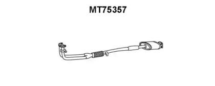 Veneporte MT75357 Muffler assy front