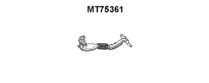 Veneporte MT75361 Випускна труба відпрацьованих газів Veneporte MT75361 Випускна труба відпрацьованих газів