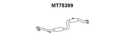 Veneporte MT75399 Muffler assy front Veneporte MT75399 Muffler assy front