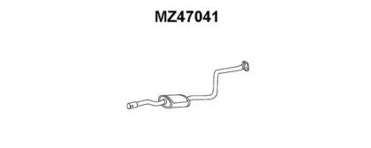 Veneporte MZ47041 Muffler assy front