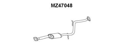 Veneporte MZ47048 Muffler assy front