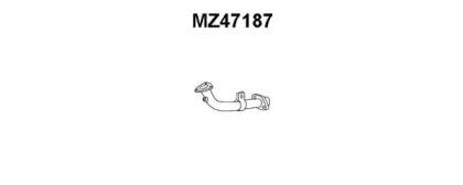 Veneporte MZ47187 Exhaust pipe Veneporte MZ47187 Exhaust pipe