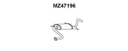 Veneporte MZ47196 Muffler assy front Veneporte MZ47196 Muffler assy front