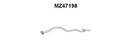 Veneporte MZ47198 Випускна труба відпрацьованих газів Veneporte MZ47198 Випускна труба відпрацьованих газів