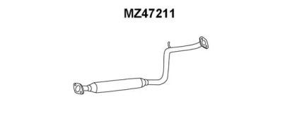 Veneporte MZ47211 Muffler assy front Veneporte MZ47211 Muffler assy front
