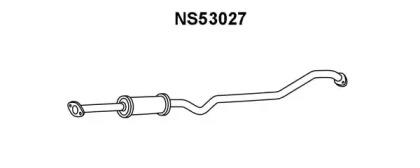 Veneporte NS53027 Muffler assy front Veneporte NS53027 Muffler assy front