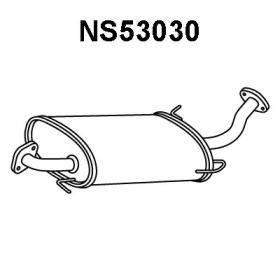Veneporte NS53030 Muffler assy front Veneporte NS53030 Muffler assy front