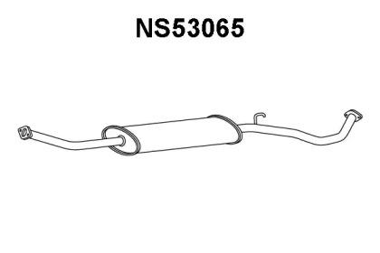 Veneporte NS53065 Середній глушник вихлопних газів Veneporte NS53065 Середній глушник вихлопних газів