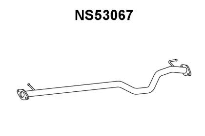 Veneporte NS53067 Exhaust pipe Veneporte NS53067 Exhaust pipe