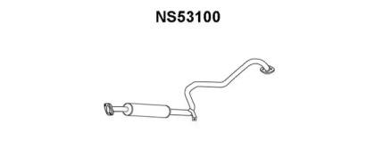 Veneporte NS53100 Muffler assy front Veneporte NS53100 Muffler assy front