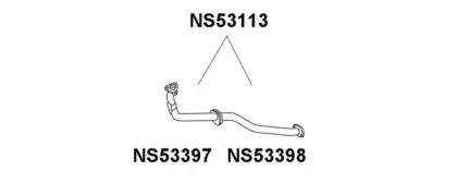 Veneporte NS53113 Exhaust pipe Veneporte NS53113 Exhaust pipe