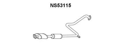 Veneporte NS53115 Muffler assy front Veneporte NS53115 Muffler assy front