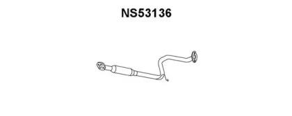 Veneporte NS53136 Muffler assy front