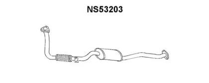 Veneporte NS53203 Muffler assy front
