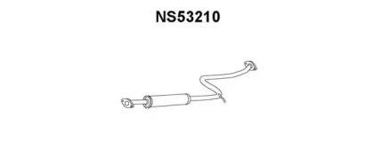 Veneporte NS53210 Muffler assy front