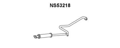 Veneporte NS53218 Середній глушник вихлопних газів Veneporte NS53218 Середній глушник вихлопних газів