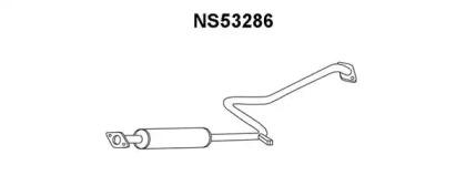 Veneporte NS53286 Muffler assy front