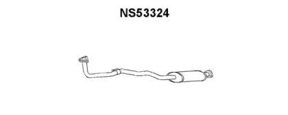 Veneporte NS53324 Muffler assy front Veneporte NS53324 Muffler assy front