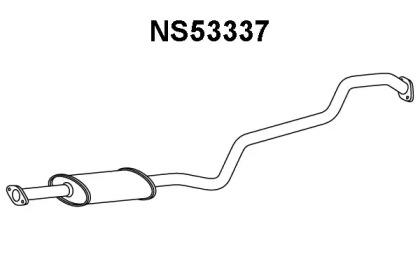 Veneporte NS53337 Muffler assy front Veneporte NS53337 Muffler assy front