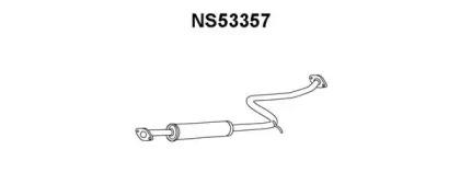 Veneporte NS53357 Muffler assy front